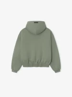 Kids 90's Fleece Hoodie in Moss