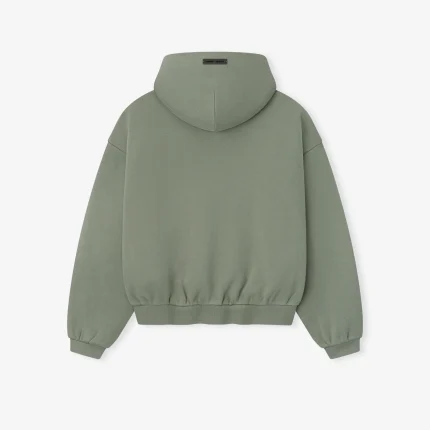 Kids 90's Fleece Hoodie in Moss