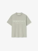 Kids Classic Crew Neck T-Shirt in Abbey Stone