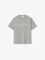 Kids Classic Crew Neck T-Shirt in Concrete Heather