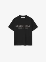 Kids Classic Crew Neck T-Shirt in Jet Black