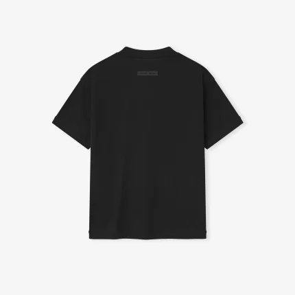 Kids Classic Crew Neck T-Shirt in Jet Black