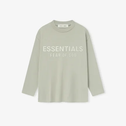 Kids Classic Long Sleeve T-Shirt in Abbey Stone