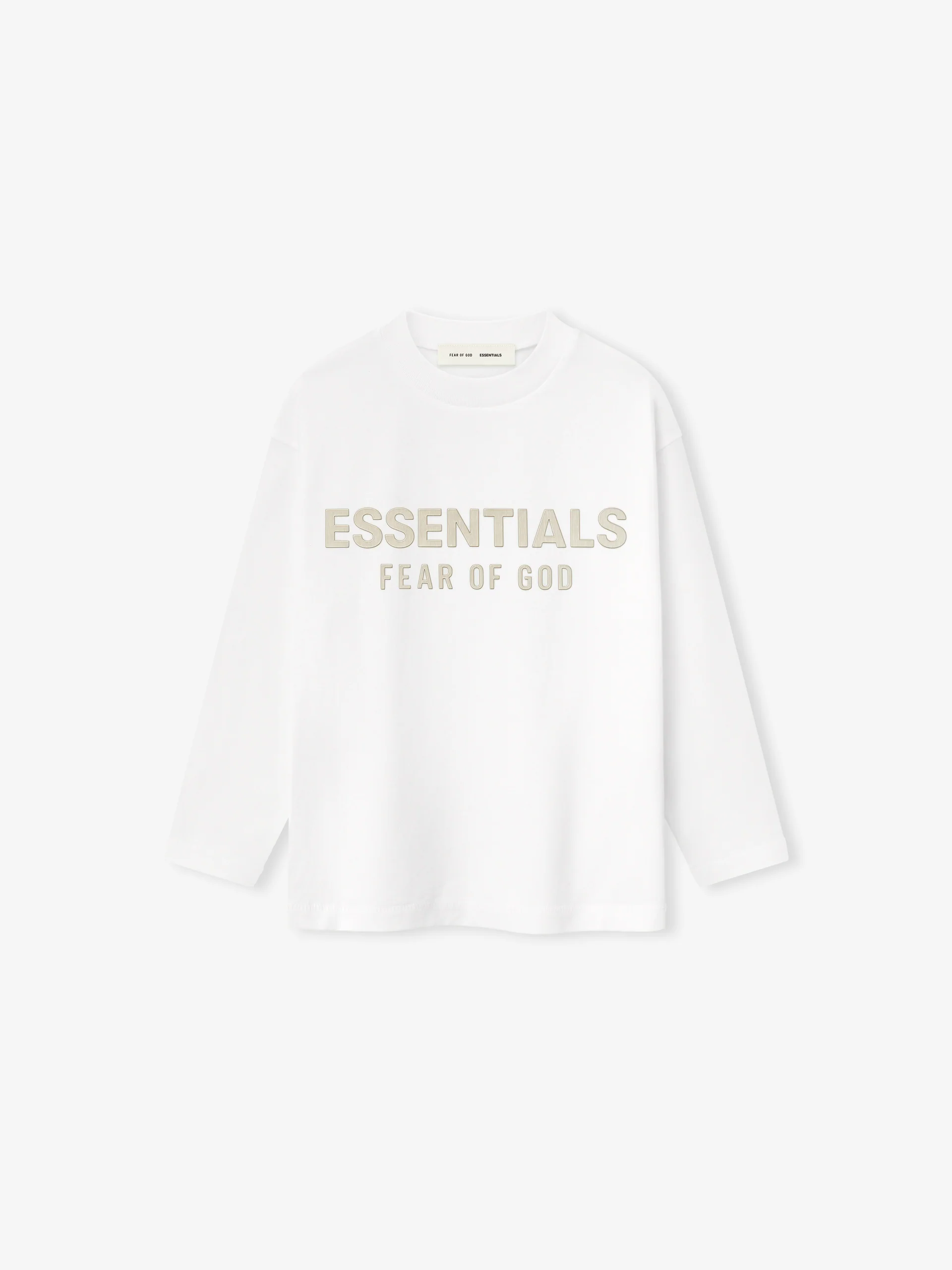 Kids Classic Long Sleeve Tee in Cloud White Kids Classic Long Sleeve Tee in Cloud White