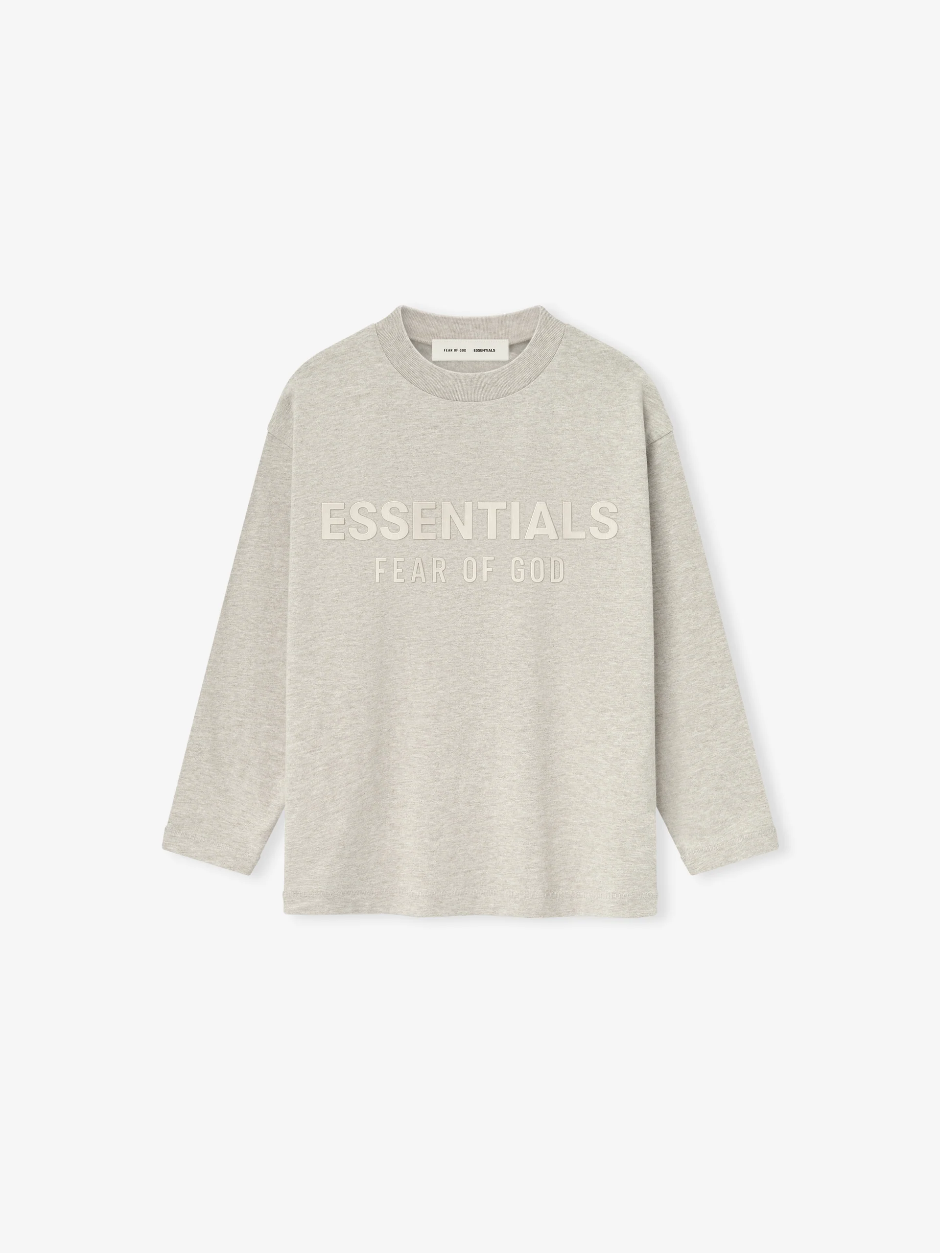 Kids Classic Long Sleeve Tee in Heather Stone Kids Classic Long Sleeve Tee in Heather Stone