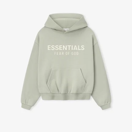 Kids Fleece Hoodie in Abbey Stone