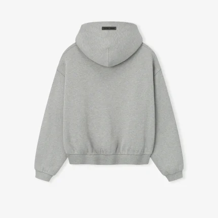 Kids Fleece Hoodie in Concrete Heather