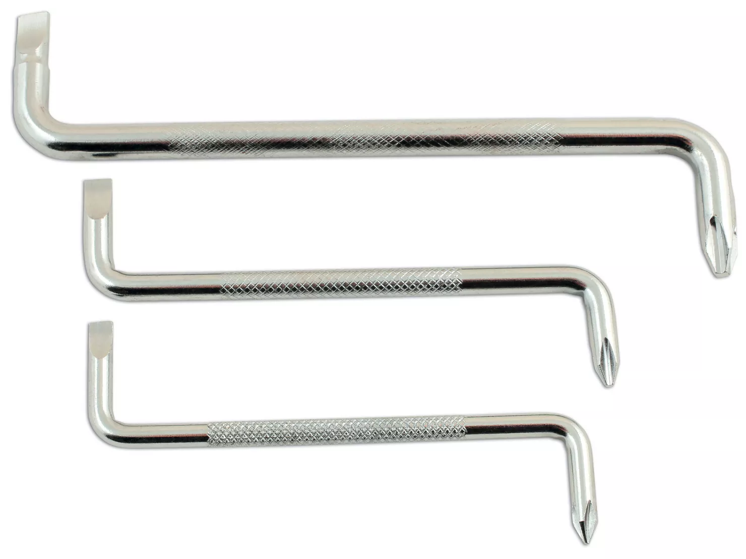 Laser Angled Screwdriver Set 3pc Laser Angled Screwdriver Set 3pc