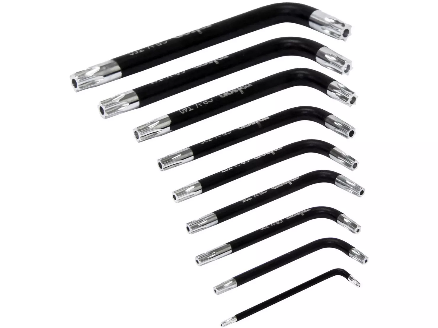 Rolson 9pc Short Arm Star Key Set Rolson 9pc Short Arm Star Key Set