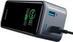 Anker - Power Bank (20000mAh, 200W, 3-Port) - Black