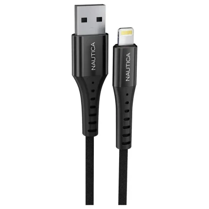 Nautica - USB-A To Lightning Cable MFI Certified Urban CB105 ( 10 FT - Black