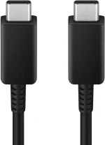 Samsung - 65W 6' USB Type C-to-USB Type C Device Cable - Black