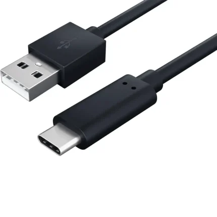 Sanoxy - 1.5m- 5 ft USB 2.0 A Male to C Male Cable 480M 3A - Black