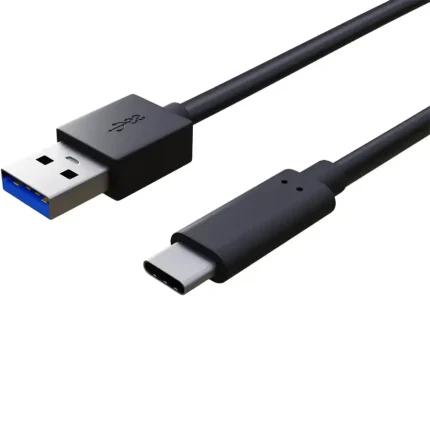 Sanoxy - 6 inches USB 3.2 Gen 2 A Male to C Male Cable 10G - Black