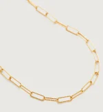 Alta Textured Chain Necklace 18'