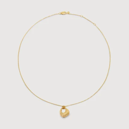 Antica Textured Pendant Necklace Set