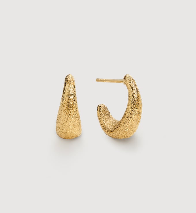Antica Textured Small Hoop Earrings Antica Textured Small Hoop Earrings