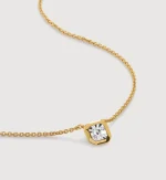 Asscher Diamond Chain Necklace