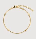 Beaded Rope Chain Bracelet