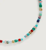 Freedom Multi Gemstone Beaded Necklace