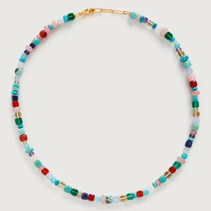 Freedom Multi Gemstone Beaded Necklace