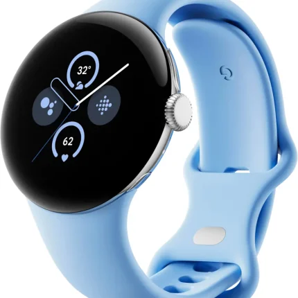 Google - Pixel Watch 2 Polished Silver Smartwatch