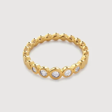 Graduated Diamond Half Eternity Ring