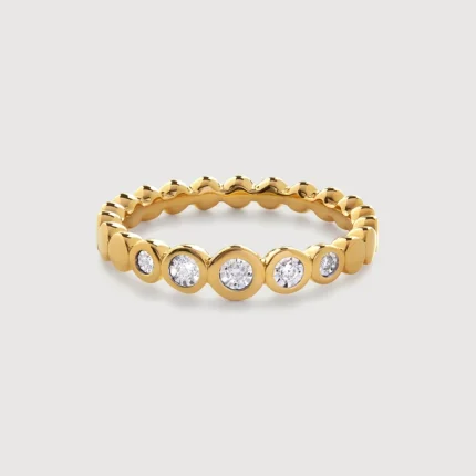 Graduated Diamond Half Eternity Ring