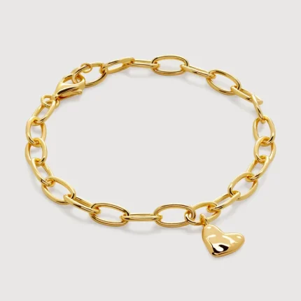 Heart Charm Bracelet