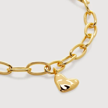 Heart Charm Bracelet