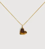 Heart Gemstone Necklace