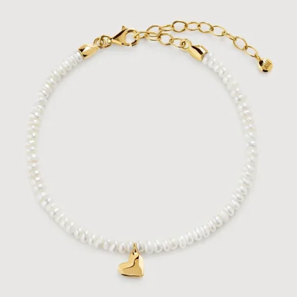Heart Mini Pearl Bracelet