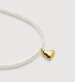 Heart Mini Pearl Necklace