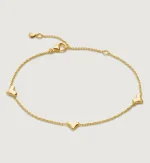 Heart Station Chain Bracelet