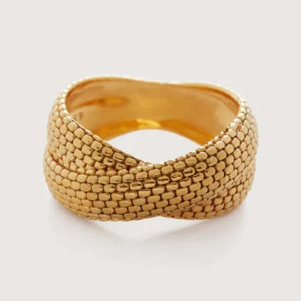 Heirloom Woven Crossover Ring