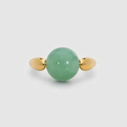 Kate Young Round Gemstone Ring