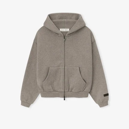 Kids Classic Fleece Zip-Up Hoodie in Homestead Heather