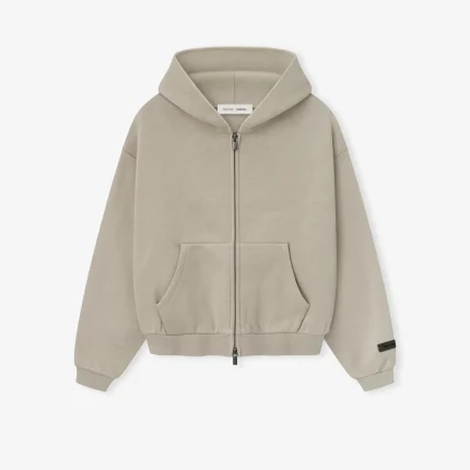 Kids Classic Fleece Zip-Up Hoodie in Timber