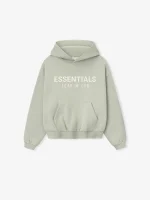 Kids Fleece Hoodie in Abbey Stone