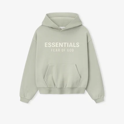 Kids Fleece Hoodie in Abbey Stone