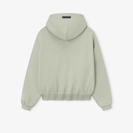 Kids Fleece Hoodie in Abbey Stone