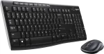 Logitech - MK270 Full-size Wireless Membrane Keyboard and Mouse