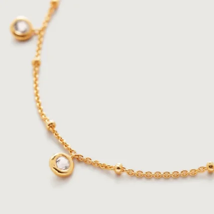 Mini Gemstone Chain Necklace