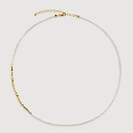 Mini Nugget Pearl Beaded Necklace