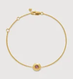 October Birthstone Chain Bracelet