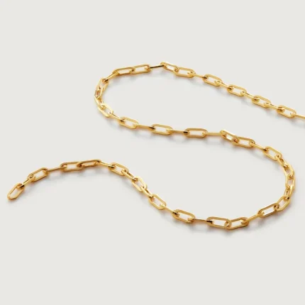 Paperclip Chain Necklace 18'