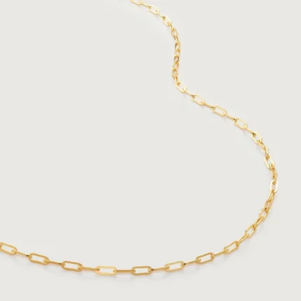 Paperclip Chain Necklace 18'