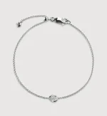 Pear Diamond Chain Bracelet