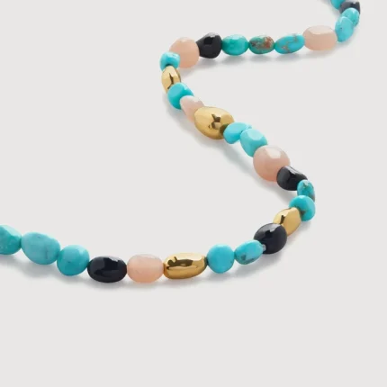 Rio Multi Gemstone Beaded Necklace