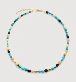Rio Multi Gemstone Beaded Necklace